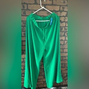 Cupshe Green Ruffle Pants